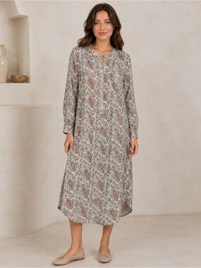 Character Boho paisley midi dress medium